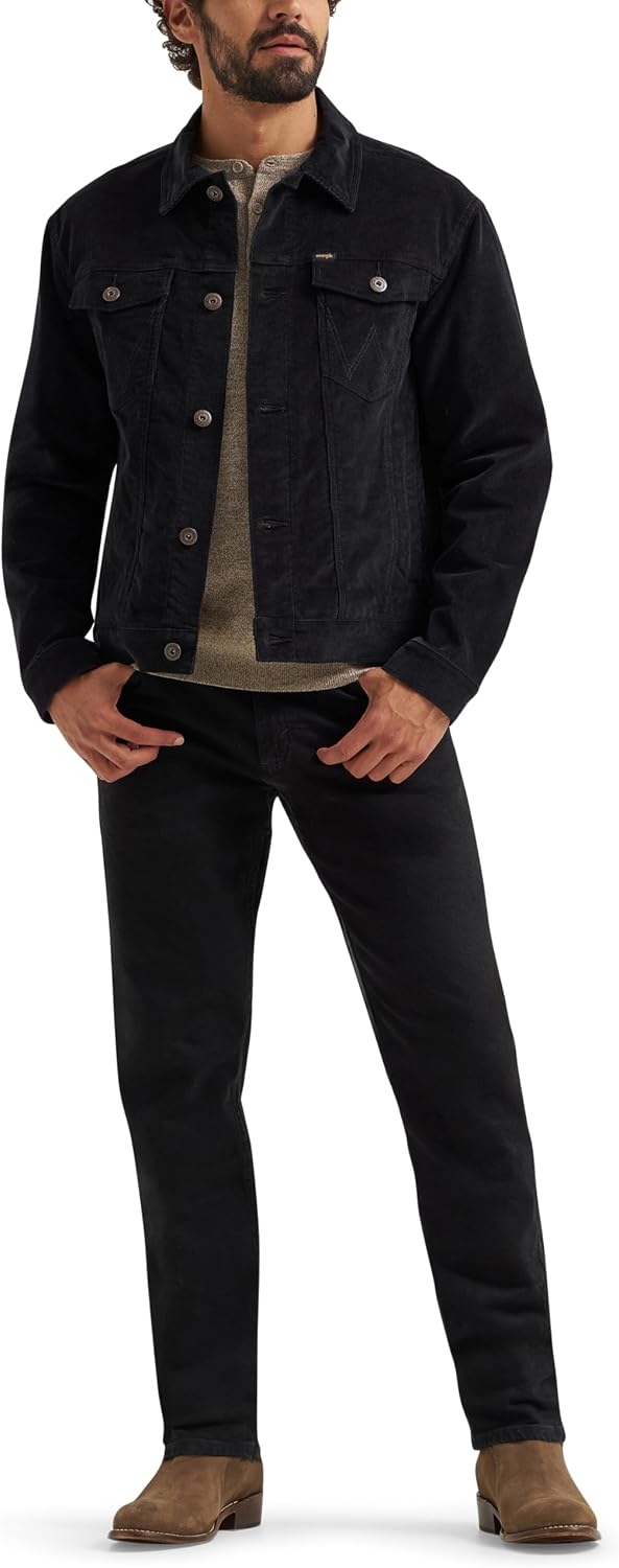 Men's Corduroy Trucker Jacket - Image 2
