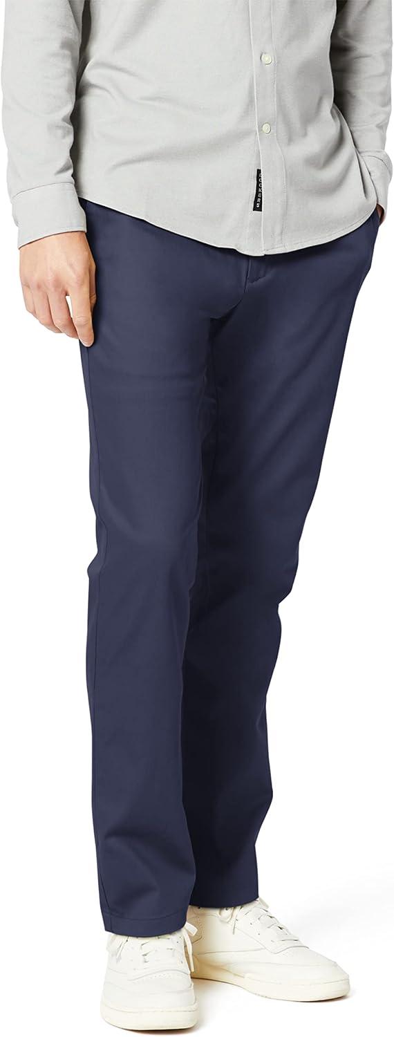 Men's Signature Khaki Slim Fit Pants Refined s
