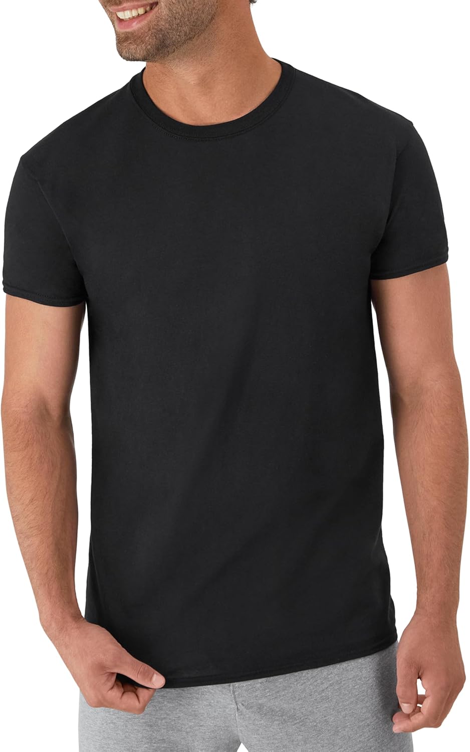 Men's Tagless Crewneck T-Shirts, 6 Pack - Image 2
