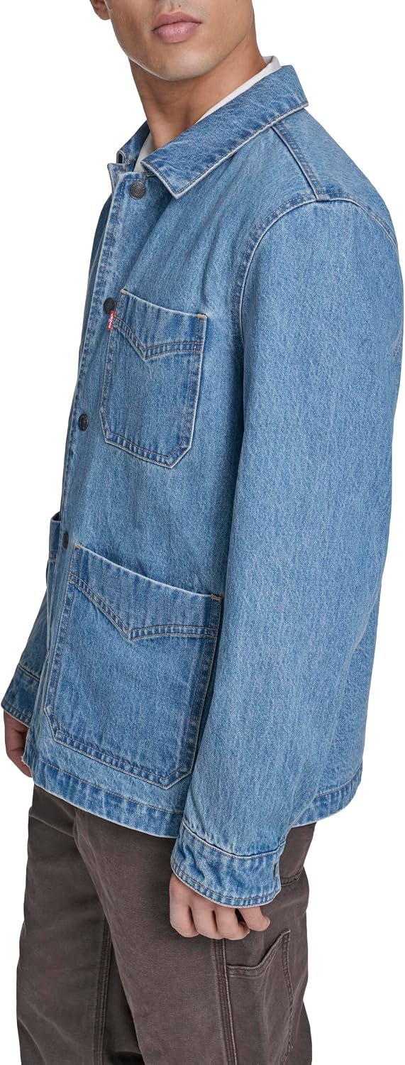 mens Lightweight Chore Coat - Image 2